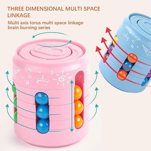 360° Rotating Magic Bean Cube