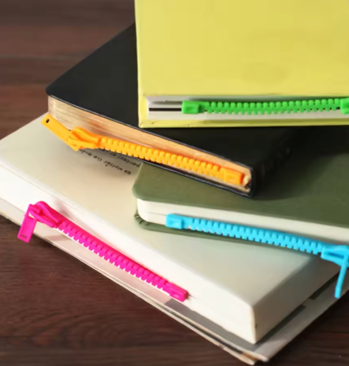 Zipper Bookmarks (Pack of 3)