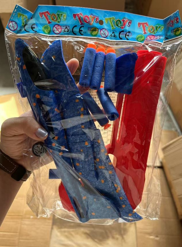 Flying Airplane With Shooting Gun